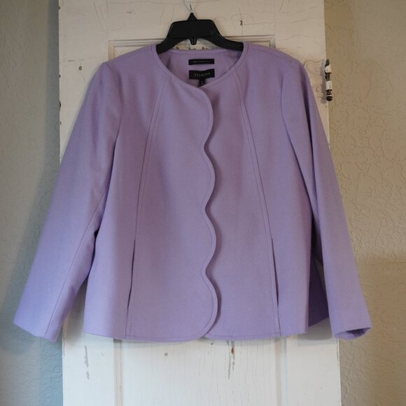 Talbots Blazer size 16 Lavender color - Picture 3 of 9
